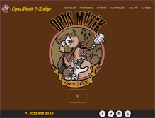 Tablet Screenshot of opus-muzik.net